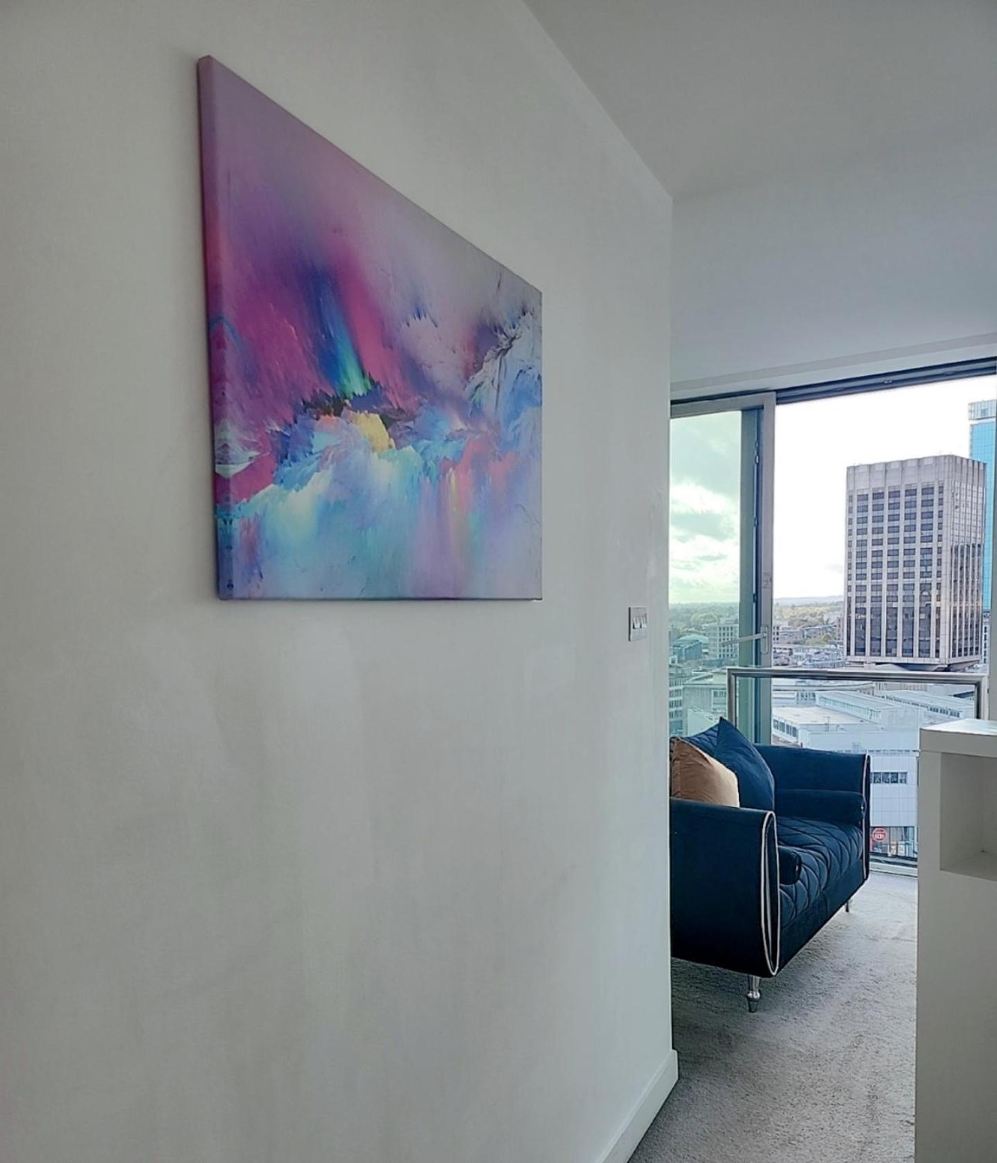 Cityscape Apartment In Birmingham With Self Checkin Eksteriør bilde